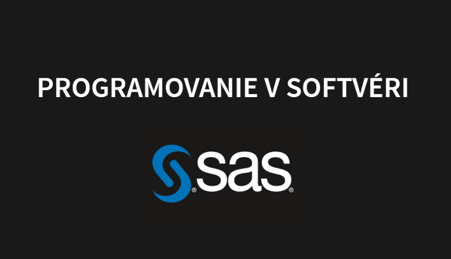 2021/2022 Programovanie v softvéri SAS